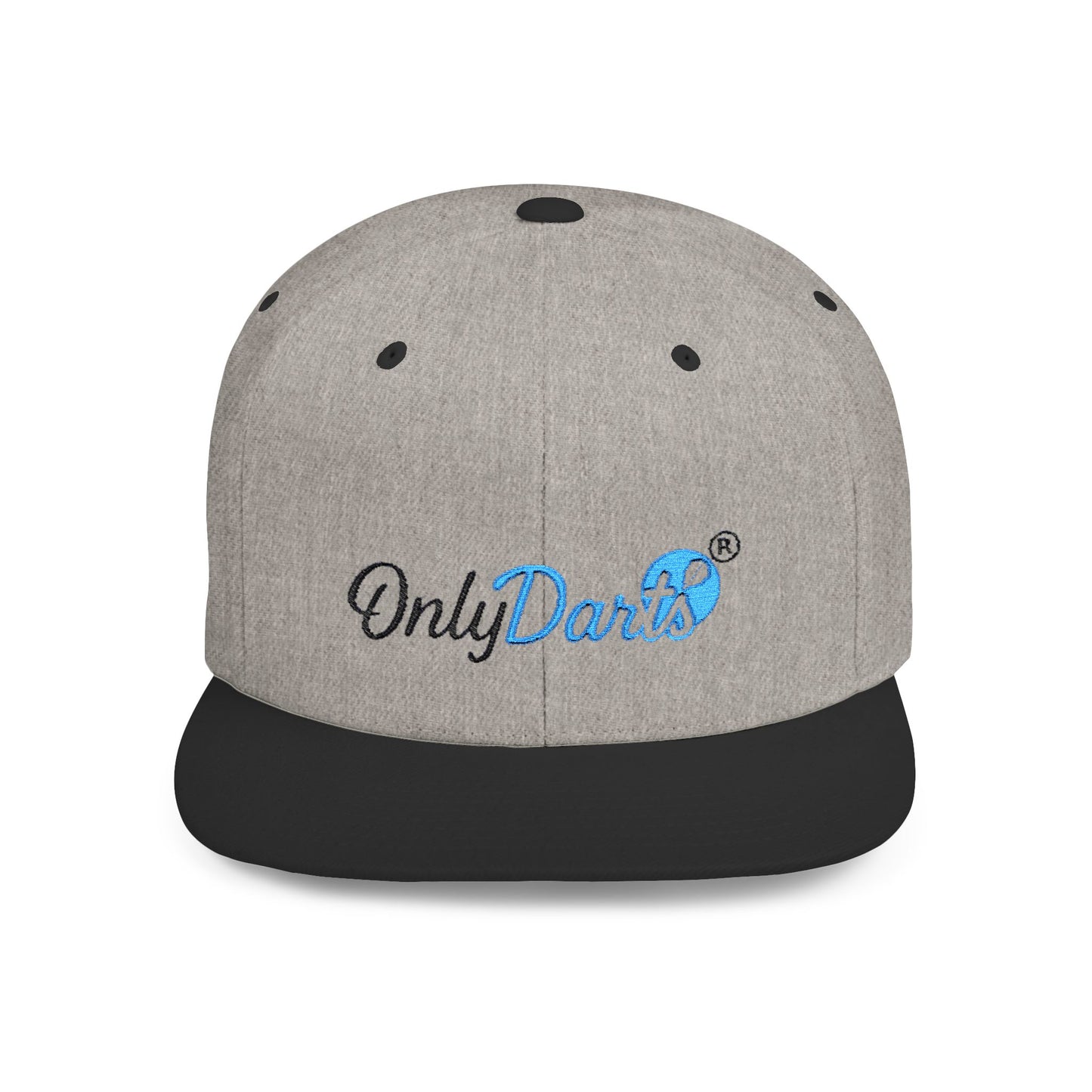 Stylish Flat Bill Snapback Hat for Trendy Dart Lovers, Adjustable Cap for Darts, Sports Events, Fashion Statement, Gift Idea